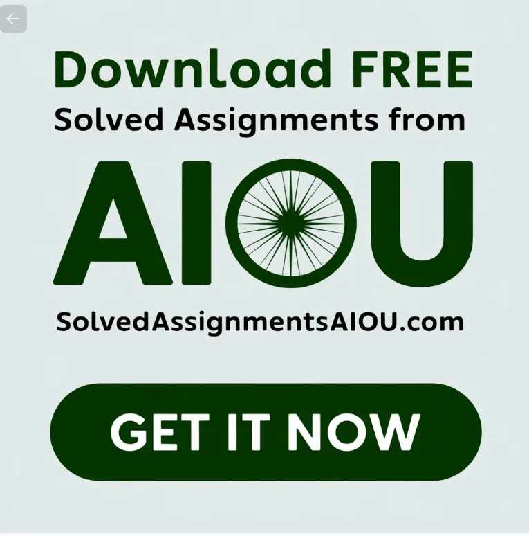 Aiou BS Islamic Studies Free Solved Assignments Spring 2026