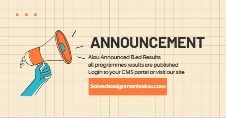 B.ed Result 2024 Details aiou fi B.ed Result 2024 Details aiou fi