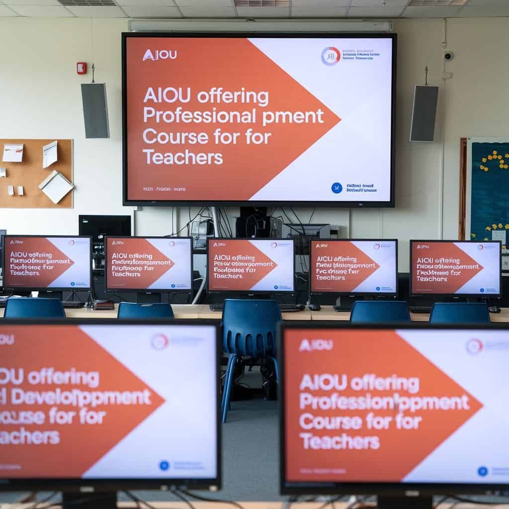 AIOU Professional Development Course for Teachers 2025