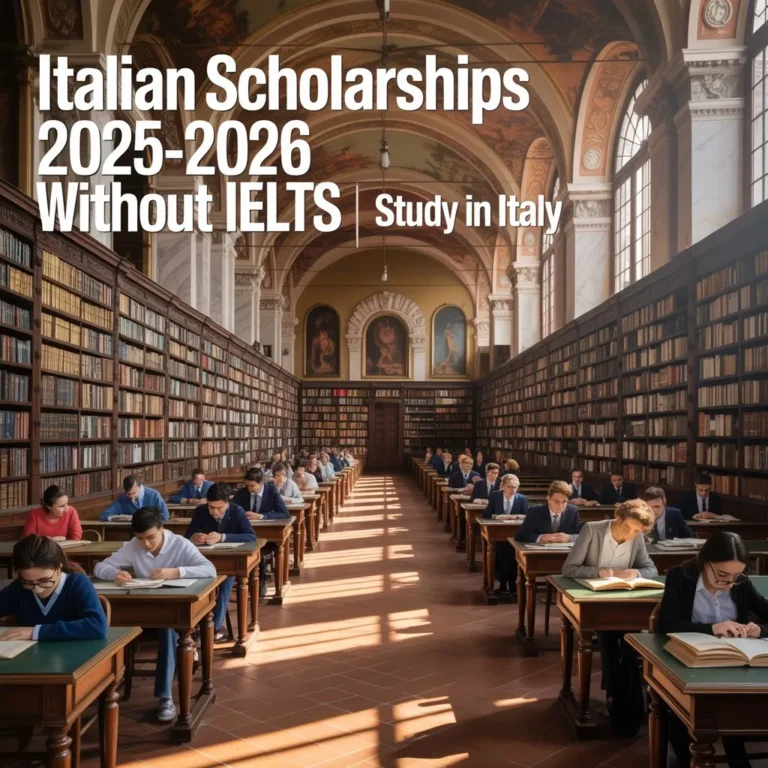 Italian Scholarships 2025-2026 Without IELTS | Study in Italy Without Language Test