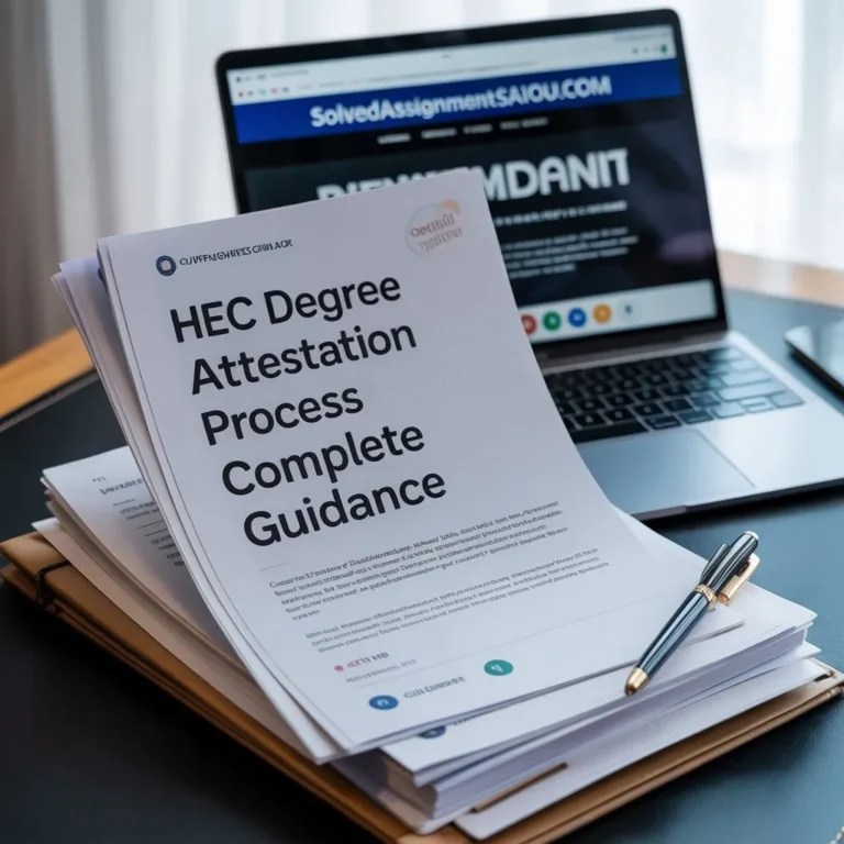 HEC Degree Attestation Process 2025: Online Procedure, Fee & Walk-in Guidelines