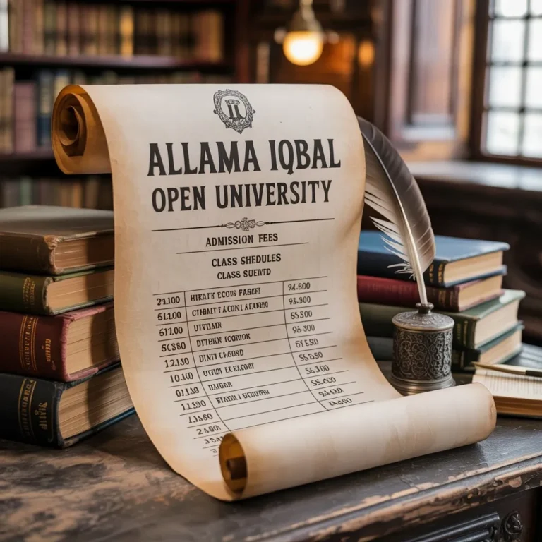 AIOU Admissions Autumn 2025: Full Program List, Eligibility, Fees & Duration