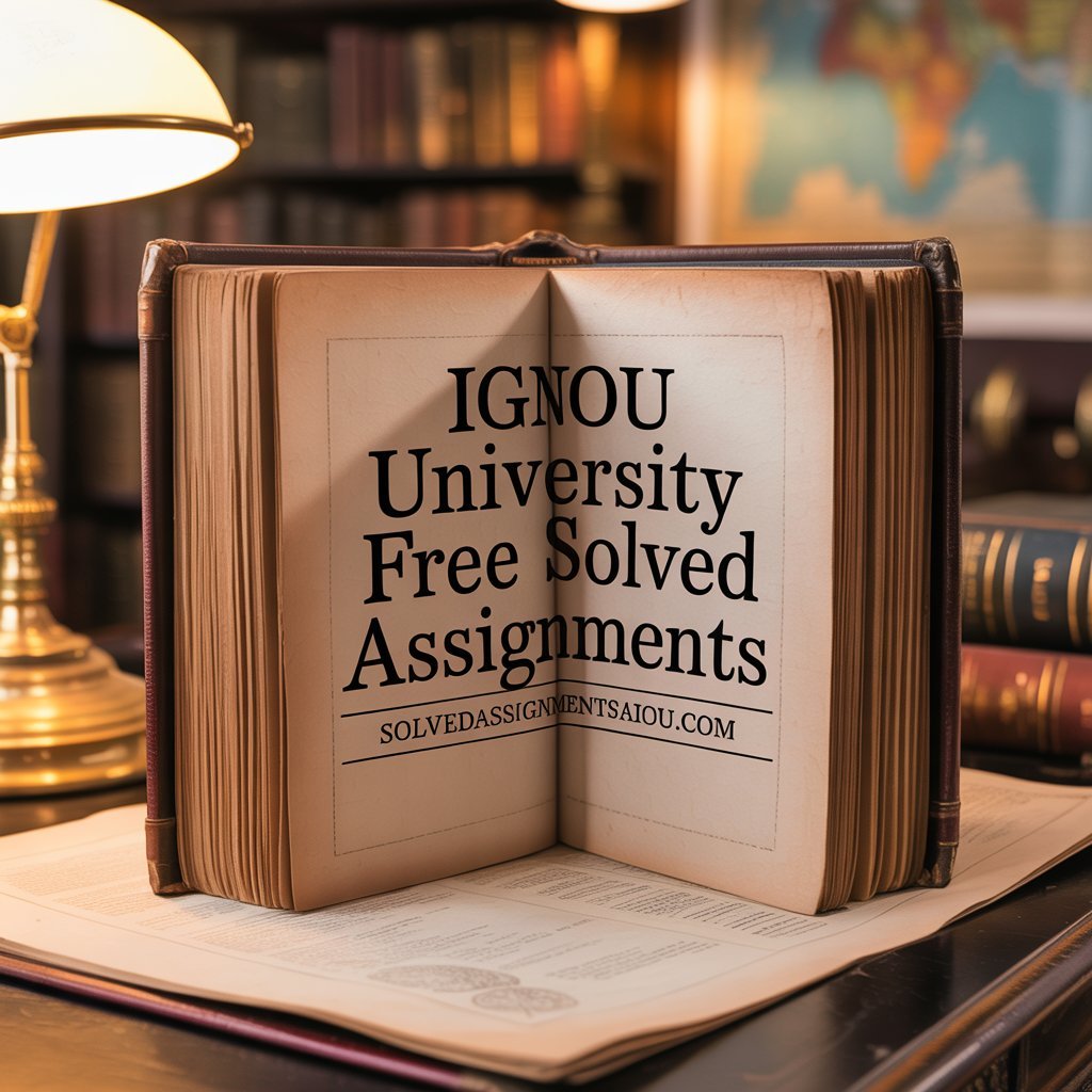 IGNOU MA Public Administration free solved assignment PDF download