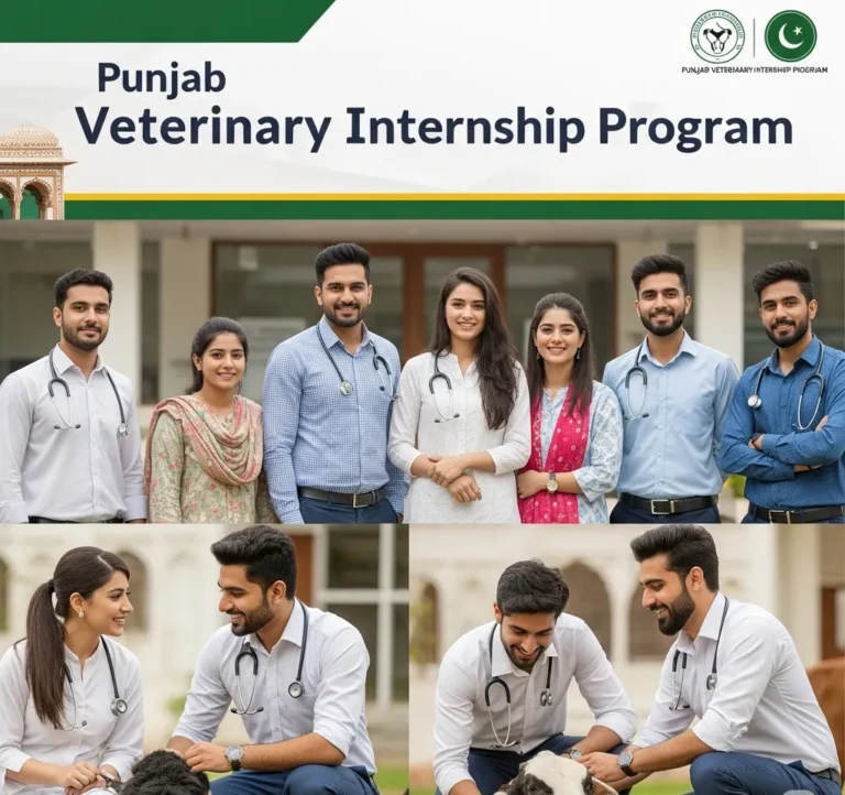 Veterinary Internship in Punjab 2025 for 60000 graduate Apply Now
