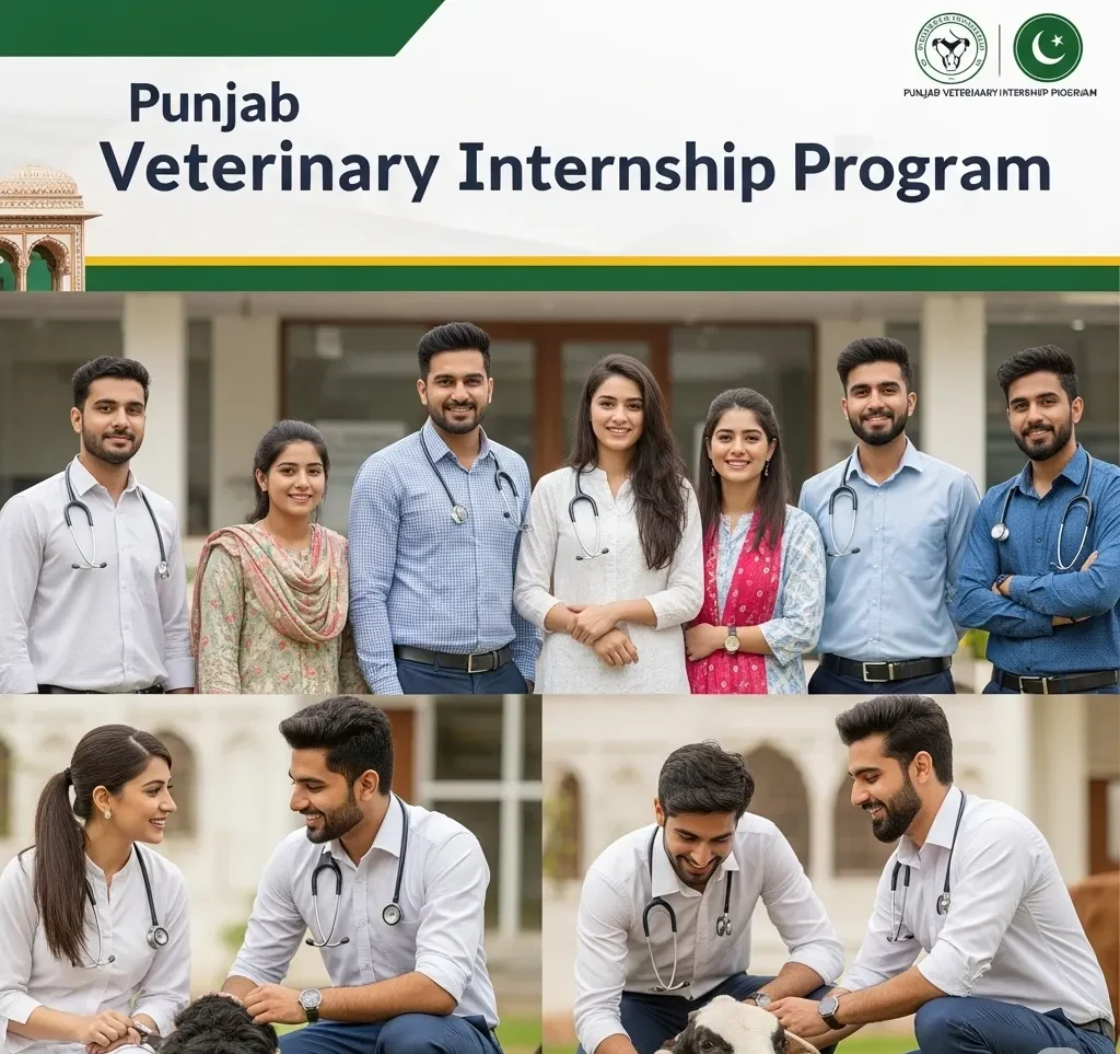 Punjab Veterinary Internship Program 2025 for graduates and paravets