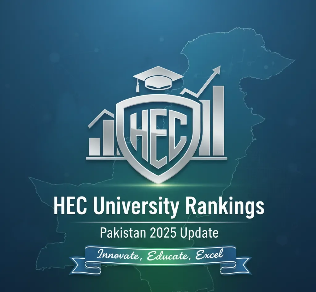 HEC university rankings Pakistan 2025 list of top universities