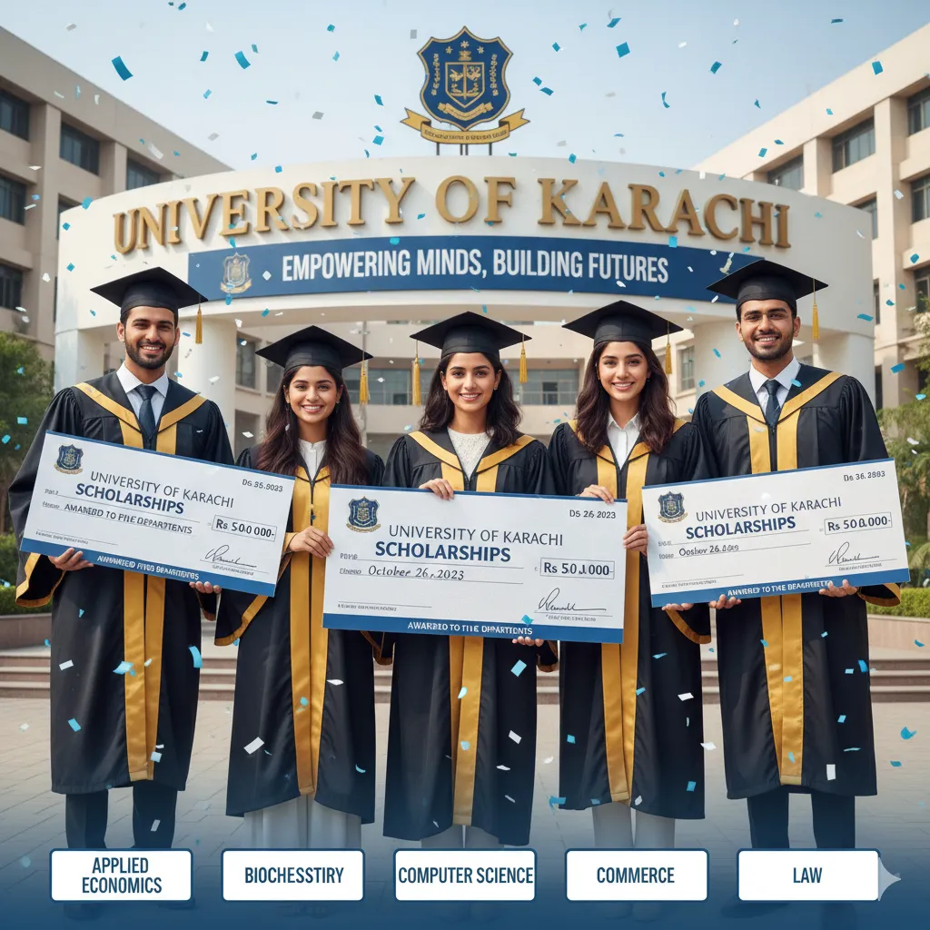 University of Karachi students awarded scholarships