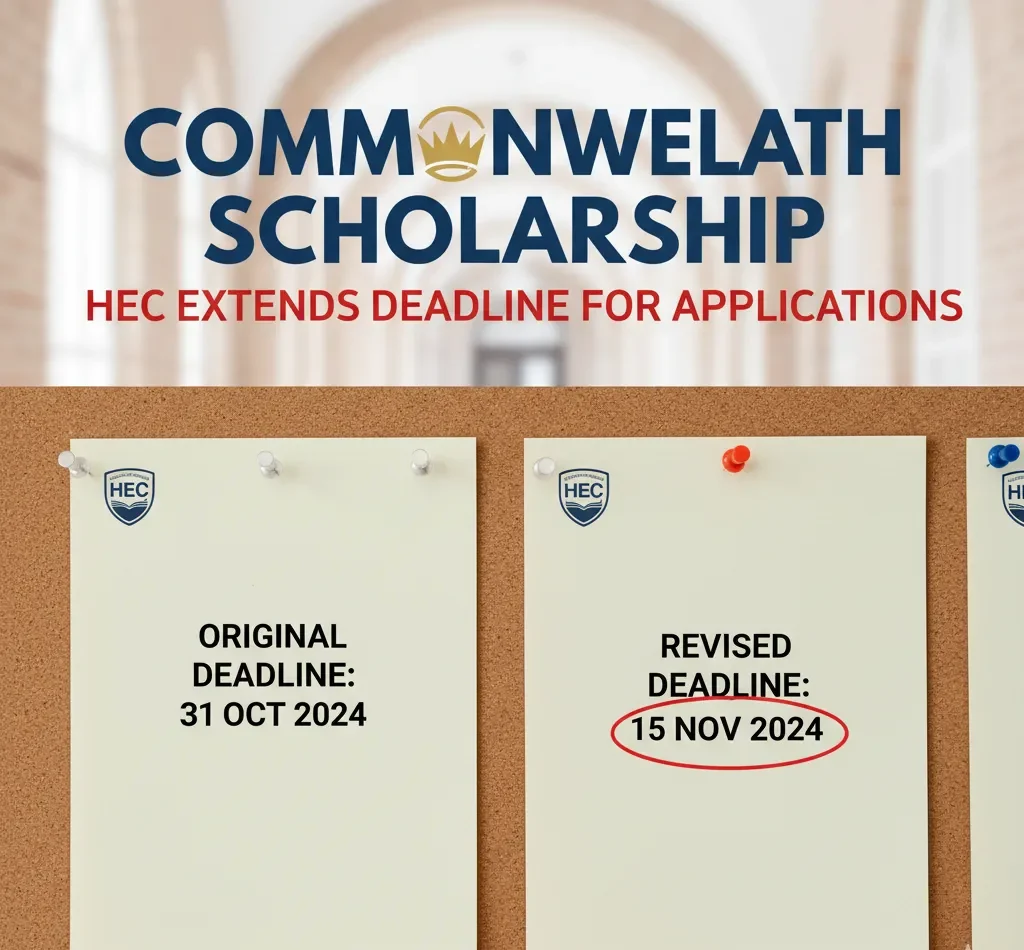Pakistani students applying for Commonwealth Scholarship 2025–26