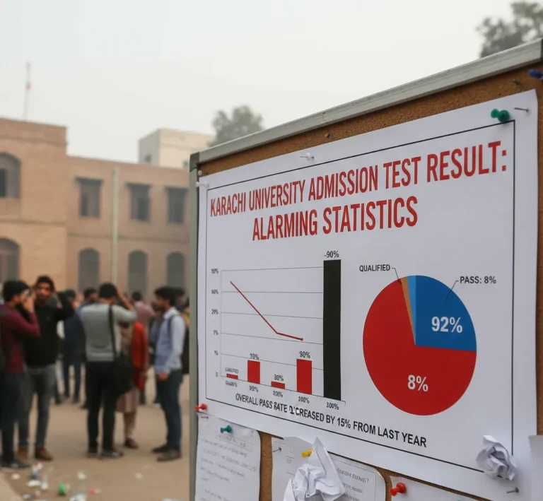 University of Karachi Admission Test 2025 Results Alarming stats