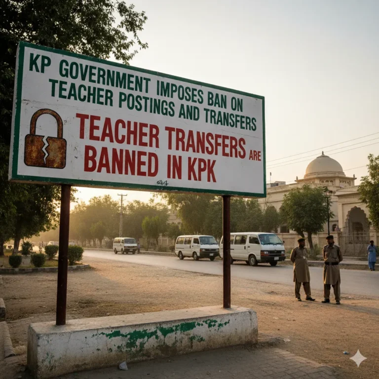 KP Government Imposes Ban on Teacher Postings and Transfers, Introduces New E-Posting System