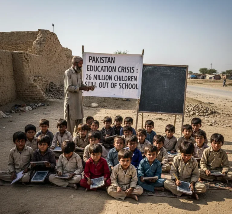 Pakistan Education Crisis: 26 Million Children Still Out of School