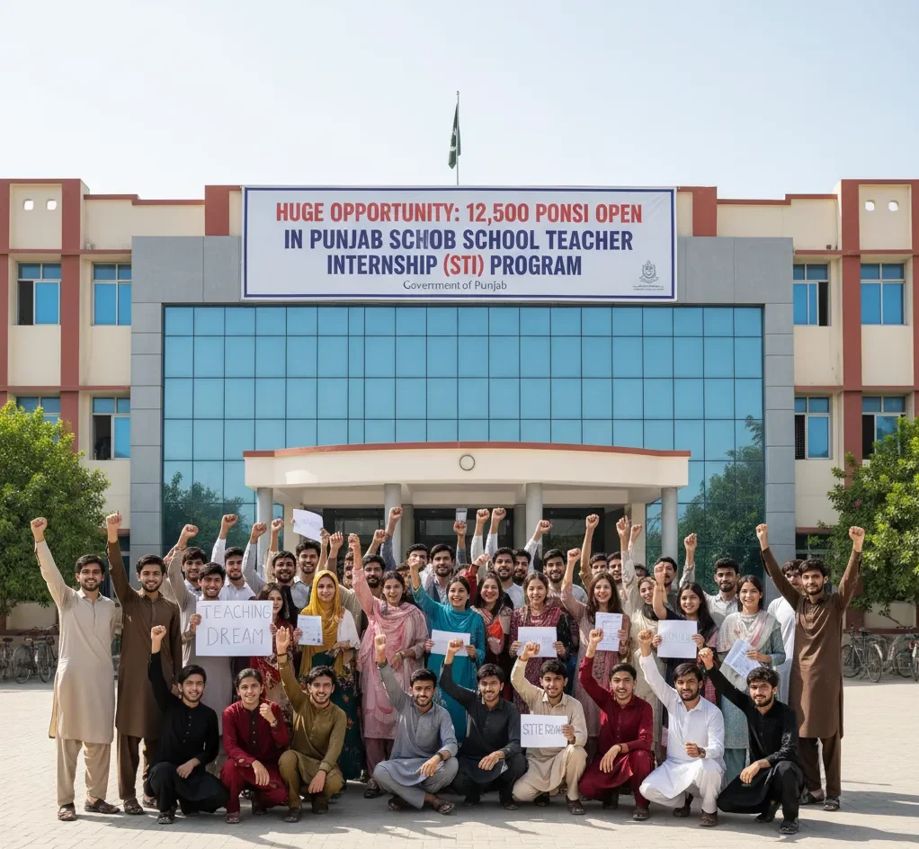 Huge Opportunity: 12,500 Positions Open in Punjab School Teacher Internship (STI) Program”