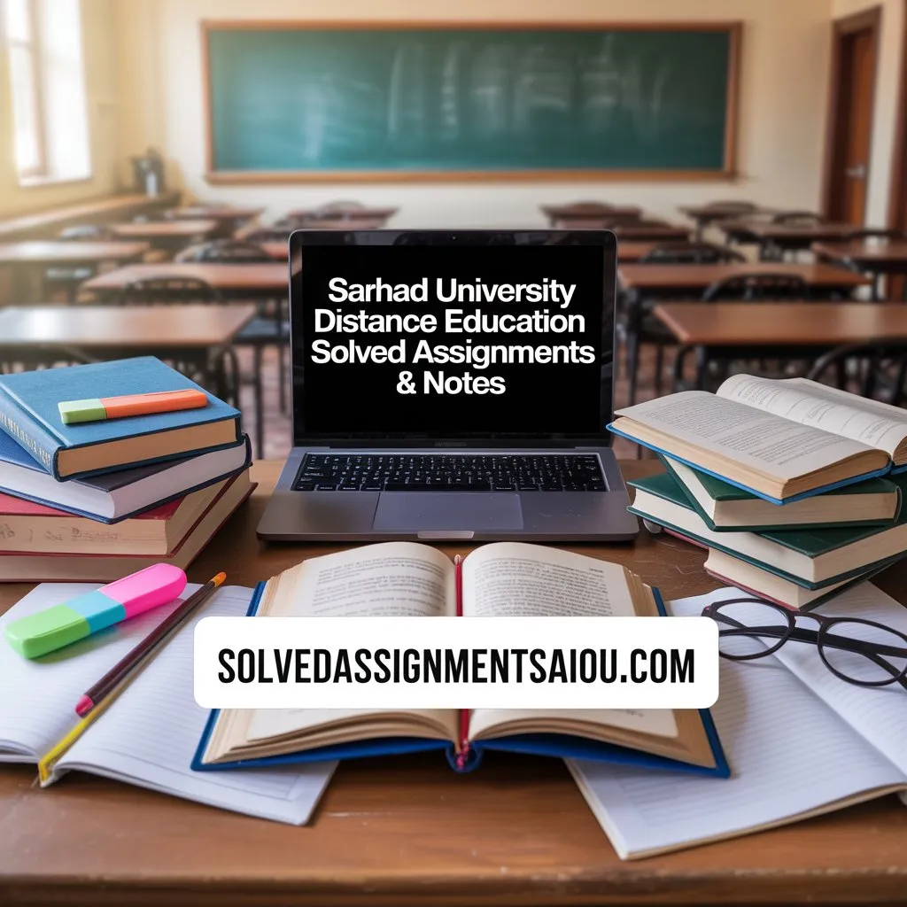 Sarhad University Distance Education Solved Assignments & Notes available