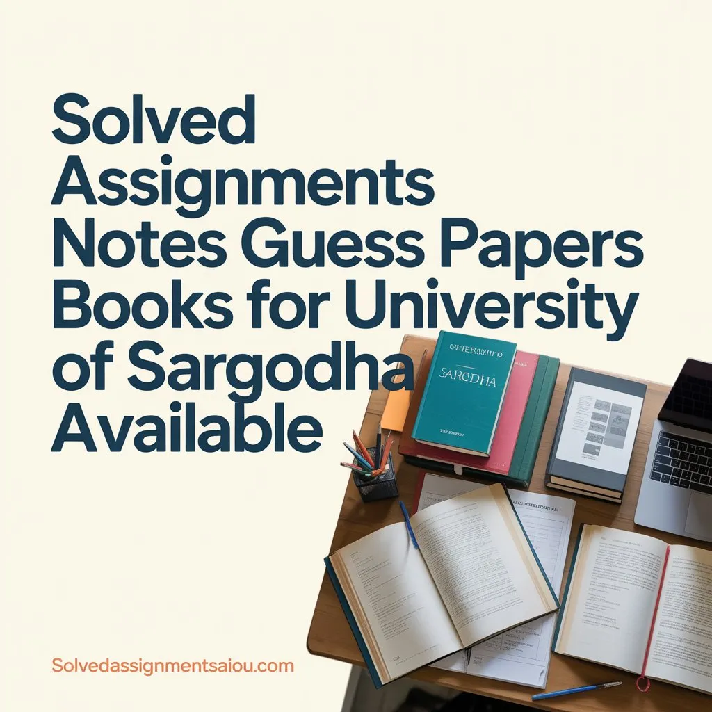 SolvedAssignmentsAiou.com LMS portal for University of Sargodha students
