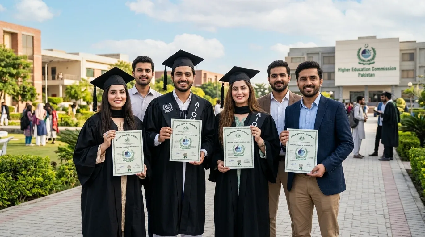 AIOU HEC degree attestation