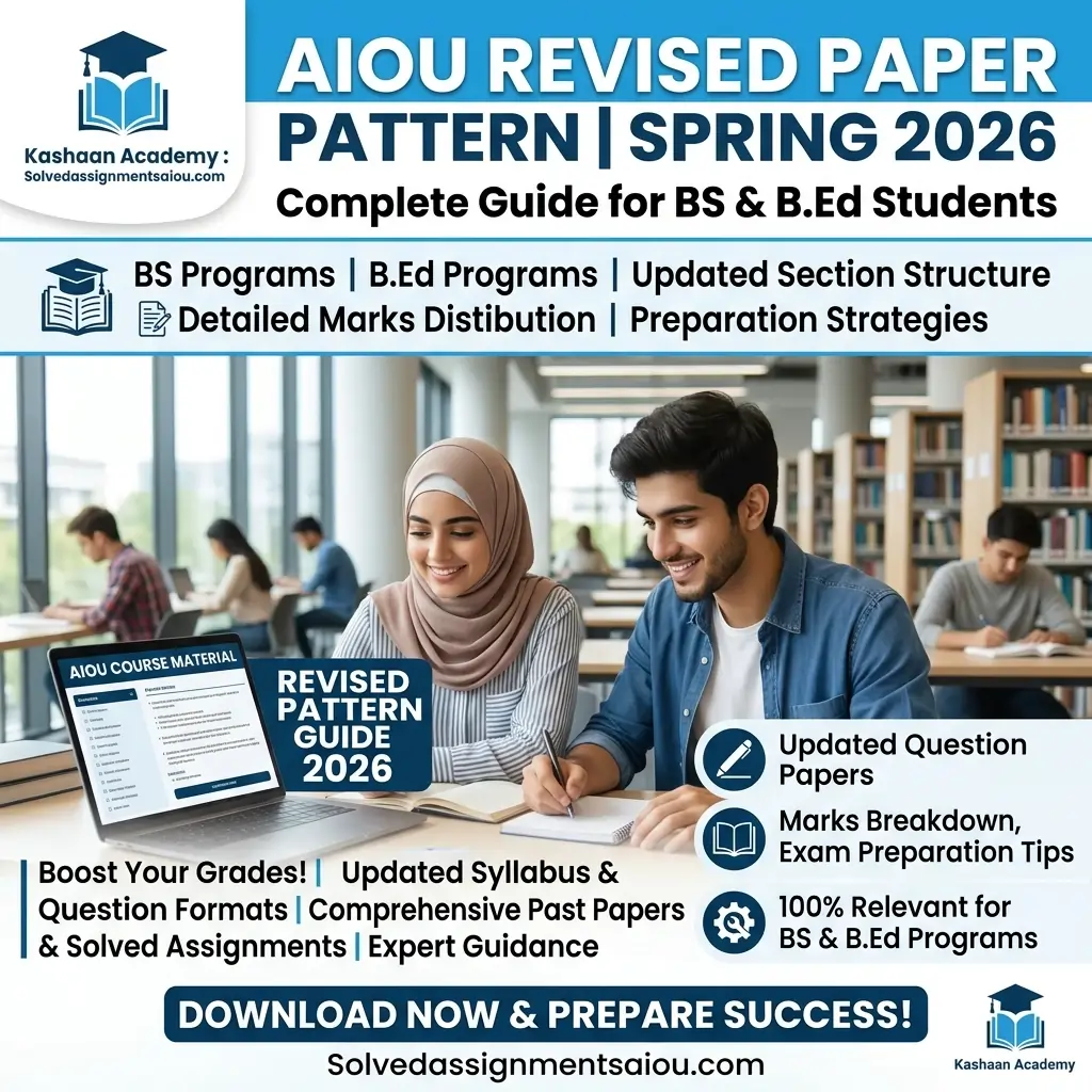 AIOU new exam pattern 2026